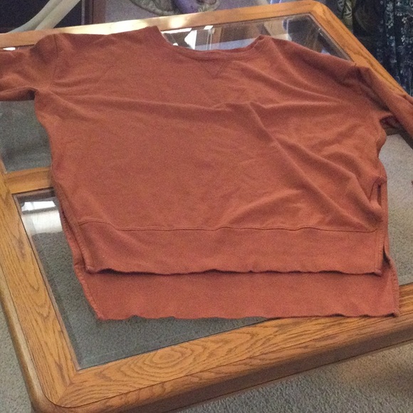 Terra & Sky Sweatshirt Top. NWOT - Picture 5 of 9